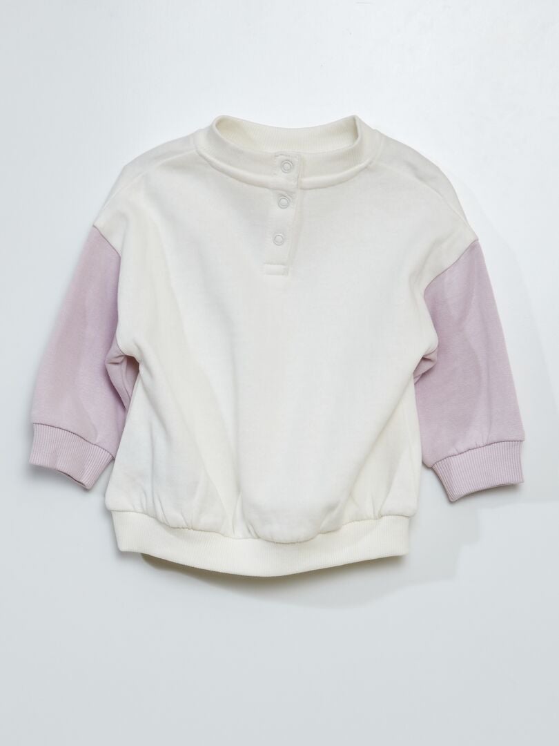 Moletom Patrulha Canina com gola redonda - Branco