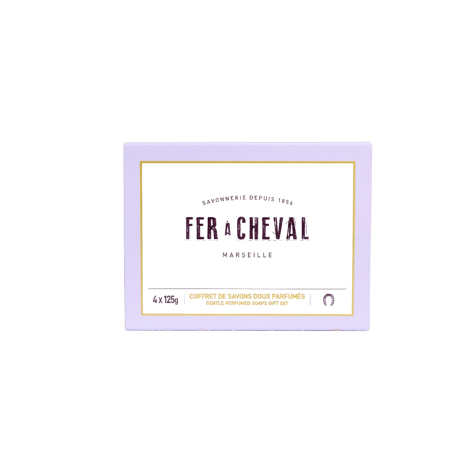 Fer à Cheval Coffret savon doux parfumés 4x125g