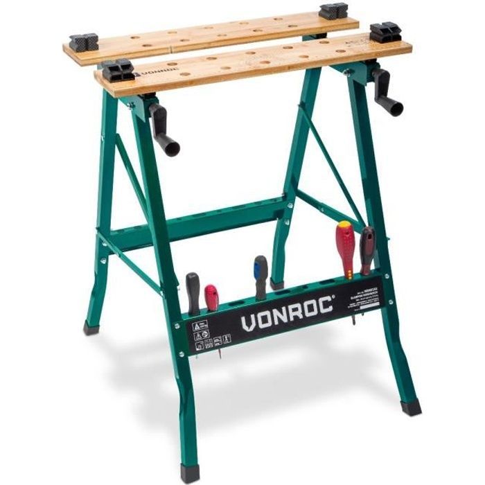 Materiaal: Metaal en bamboe. Opvouwbaar. Gewicht: 4,8 kg. Productbreedte: 520 mm. Producthoogte: 775 mm. Productlengte: 635 mm.