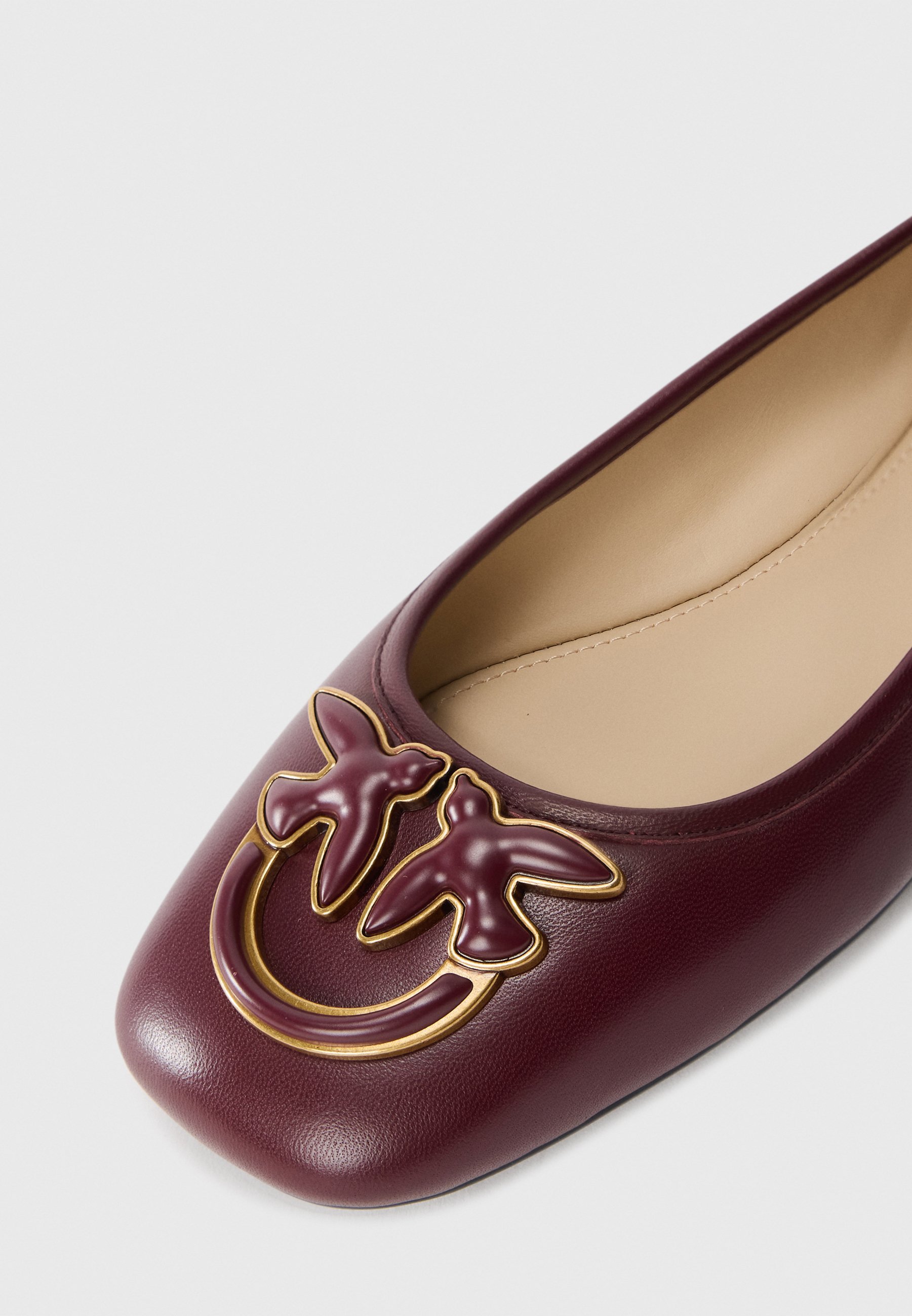 Pinko MAX 03 - Balerínky - tmavě červená