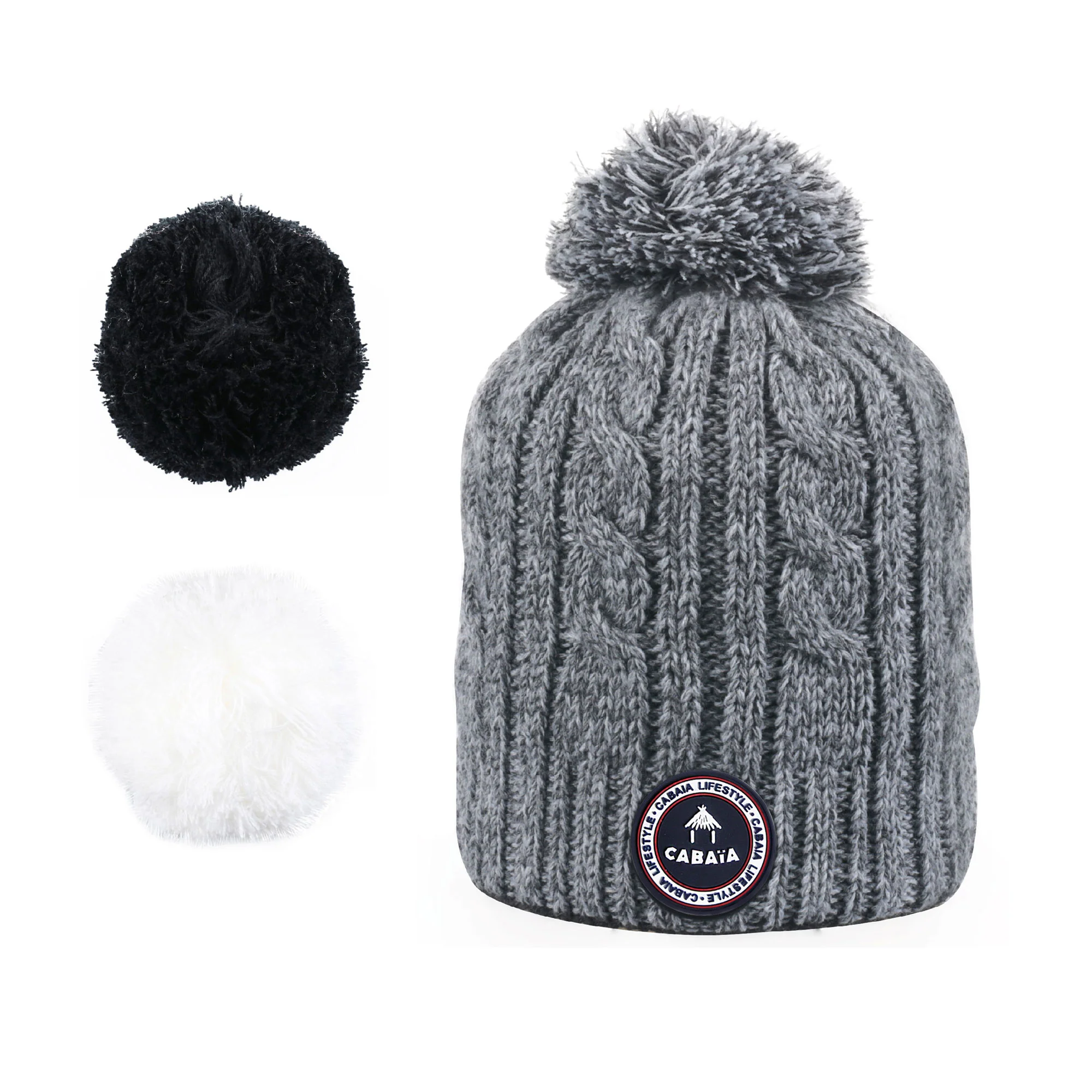 Bonnet Milky Gris melangé