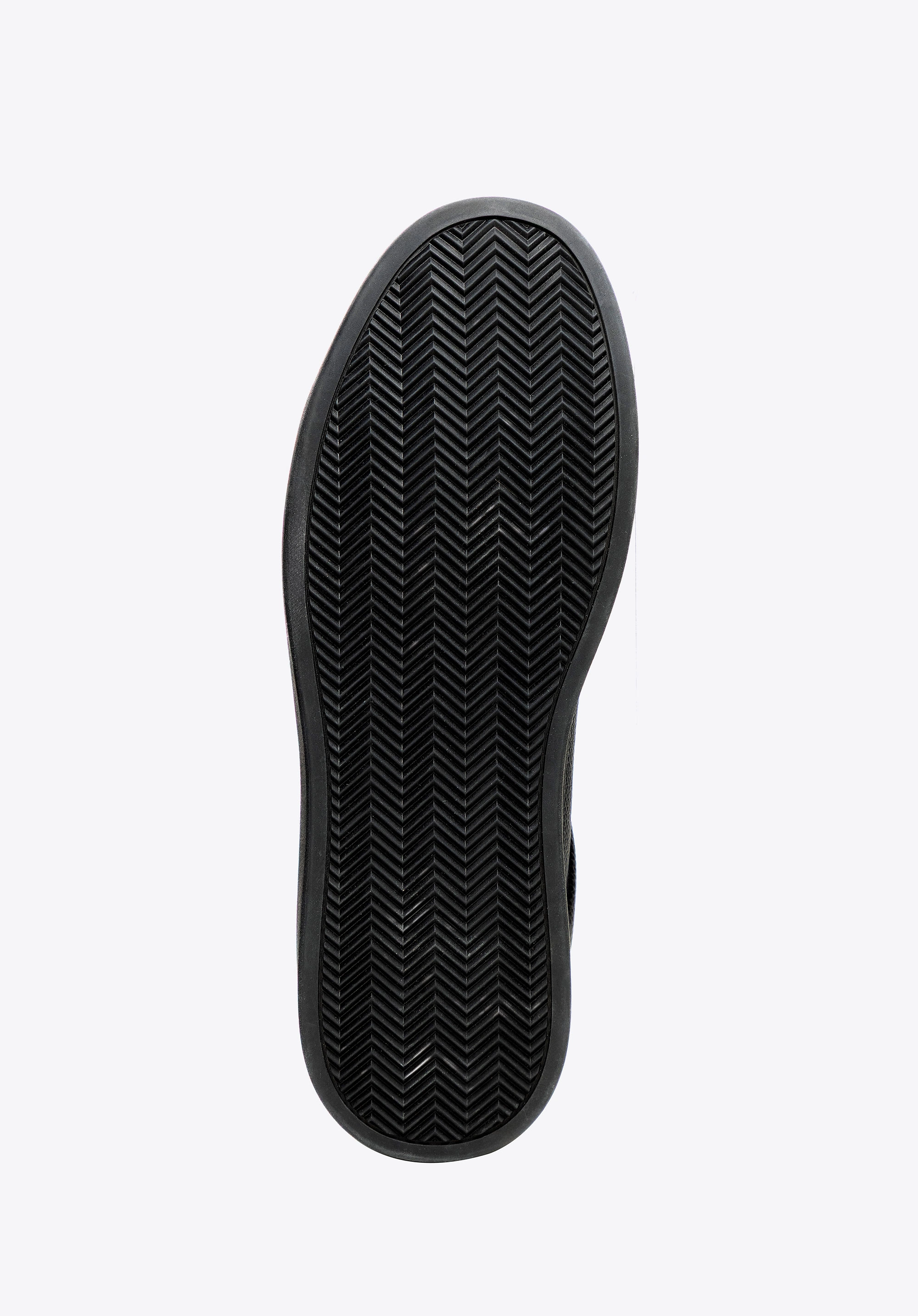 Męskie sneakersy ze skóry naturalnej licowej czarne