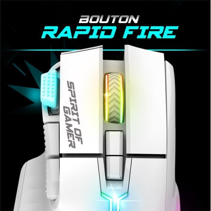 Gaming Bundle - Spirit of Gamer - RGB PRO - Wireless - Mouse and Keyboard - White