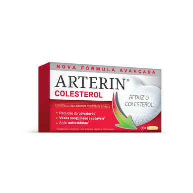 Arterin-ravintolisä kolesterolin alentamiseen, 30 tablettia.