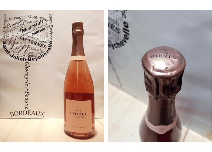 Champagne Maison Boizel - Rosé Absolu - 1 x 75 cl - Rosado Espumoso