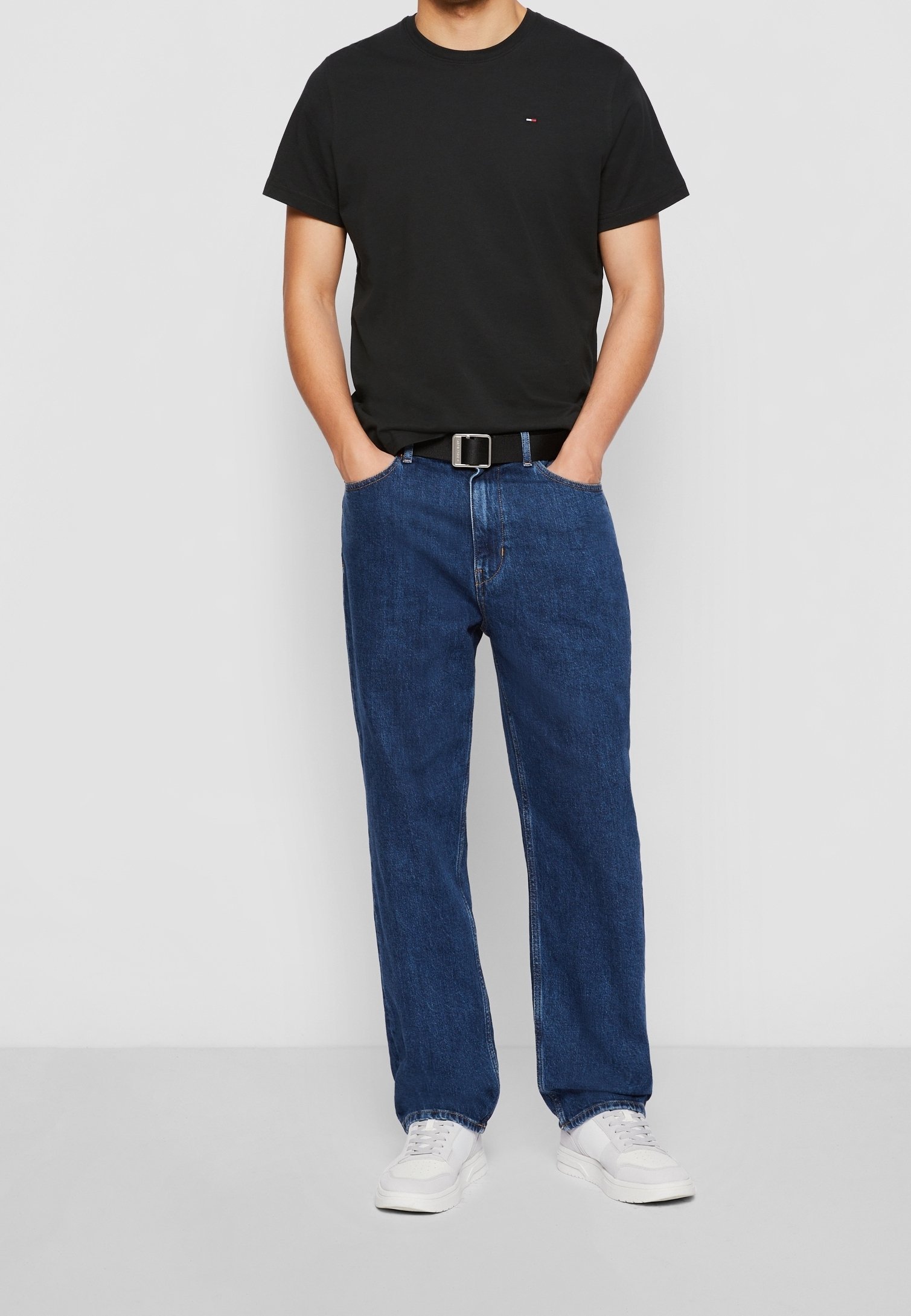 Tommy Jeans Basic T-shirt - zwart