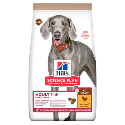 Hill's Science Plan Adult 1-5 No Grain Large s kuřecím masem