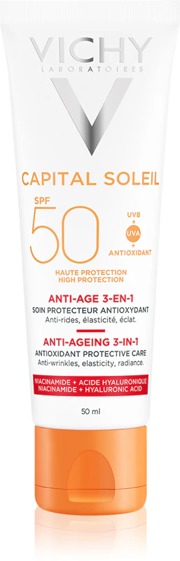 Creme antienvelhecimento Vichy Capital Soleil FPS 50