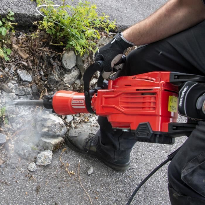 BRICK 1700W Elektro-Abbruchhammer – 60 Joule Schlagkraft