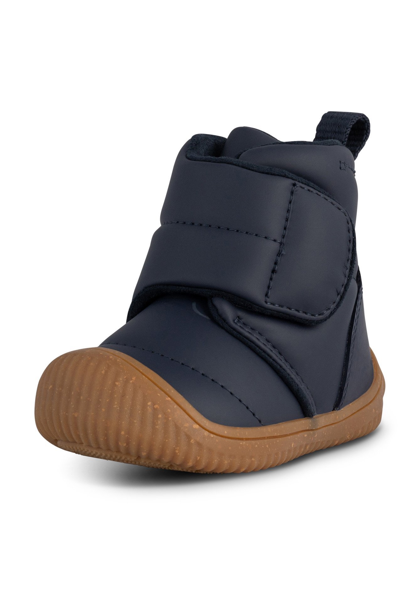 Woden THEO - Scarpine da neonato - blu scuro