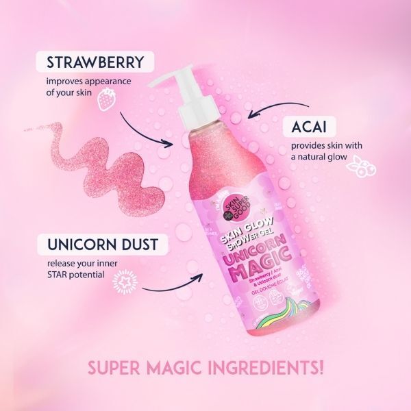Gel de duș magic Organic Shop I'm A Star Unicorn 500ml