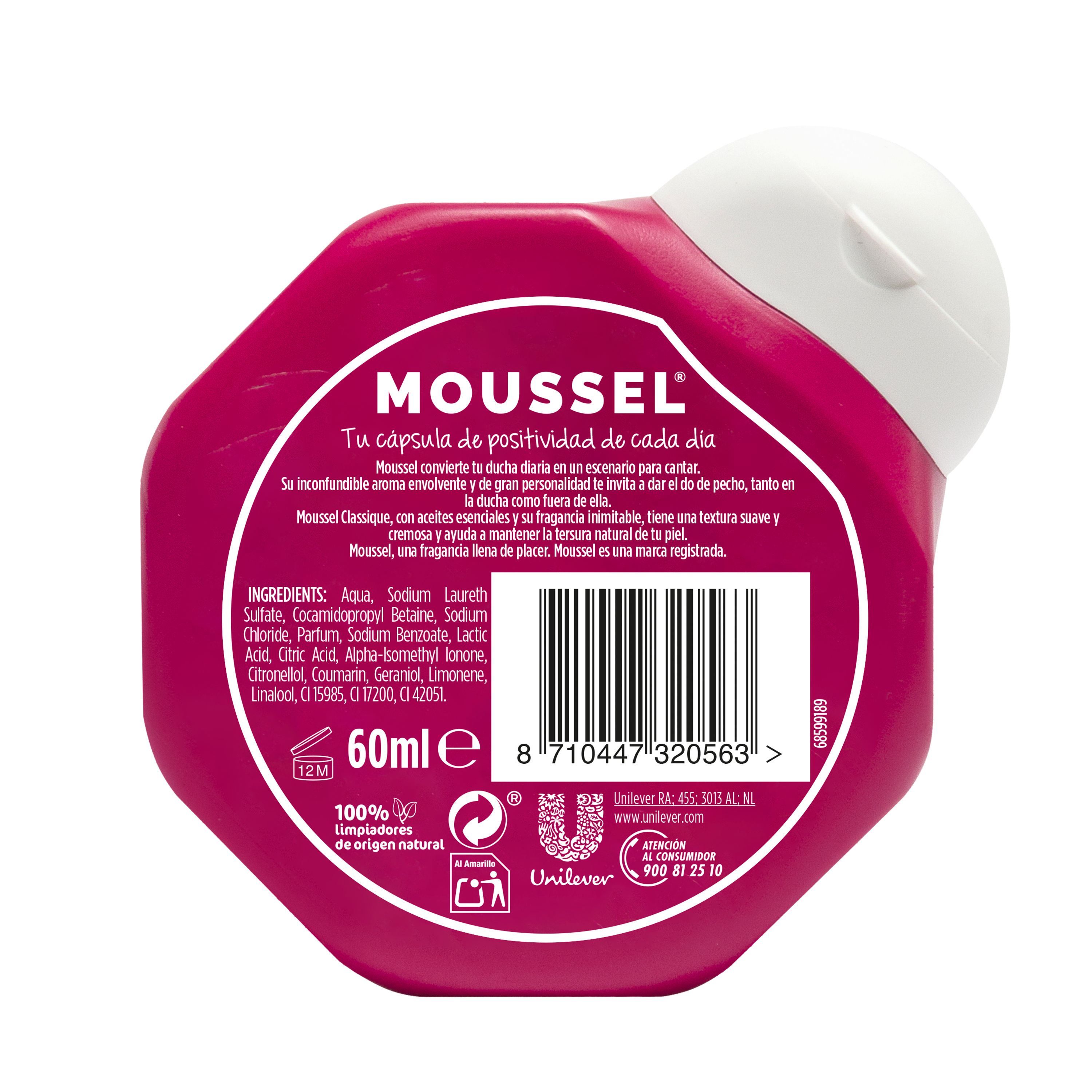Moussel Gel Classic Gelovi za kupanje i sapuni
