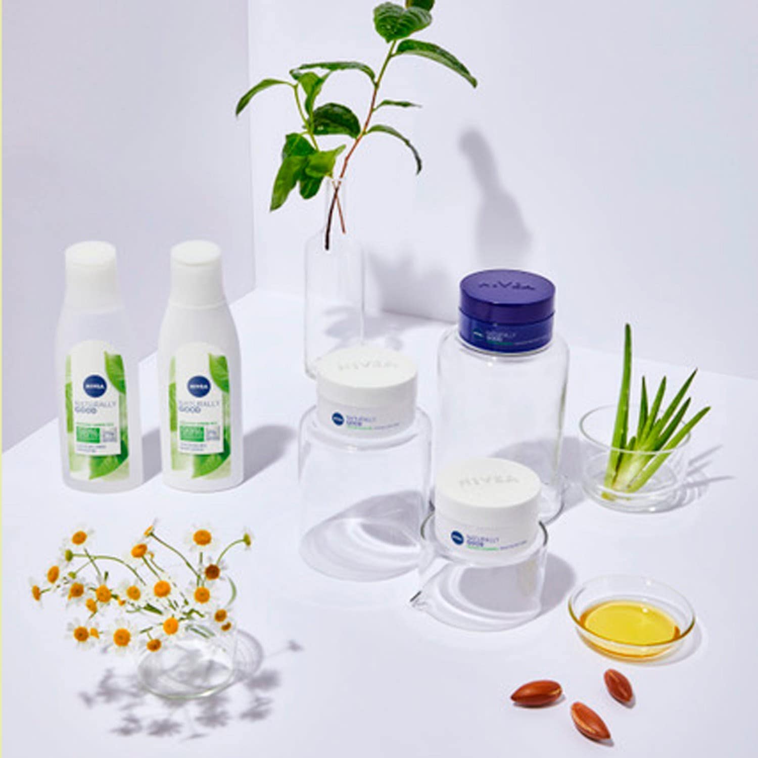 NIVEA Soin de Nuit hydratant 24H Huile d'Argan Bio