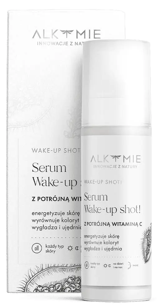 Alkmie Wake-Up Shot! Serum z potrójną witaminą C, 30 ml