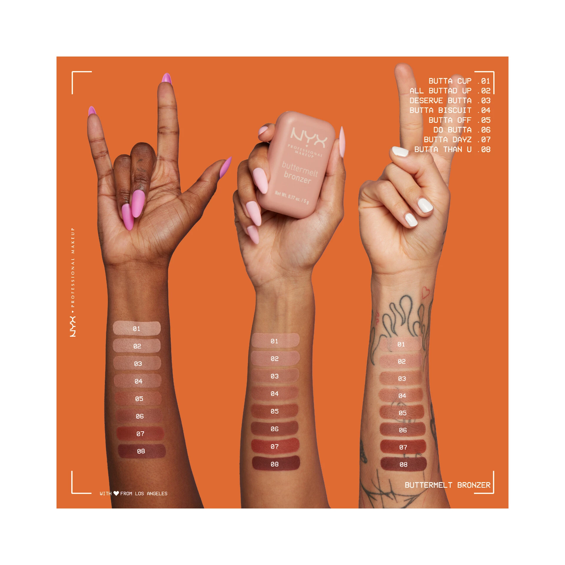 Buttermelt bronzer 02 All Butta'd Up - NYX Professional Makeup