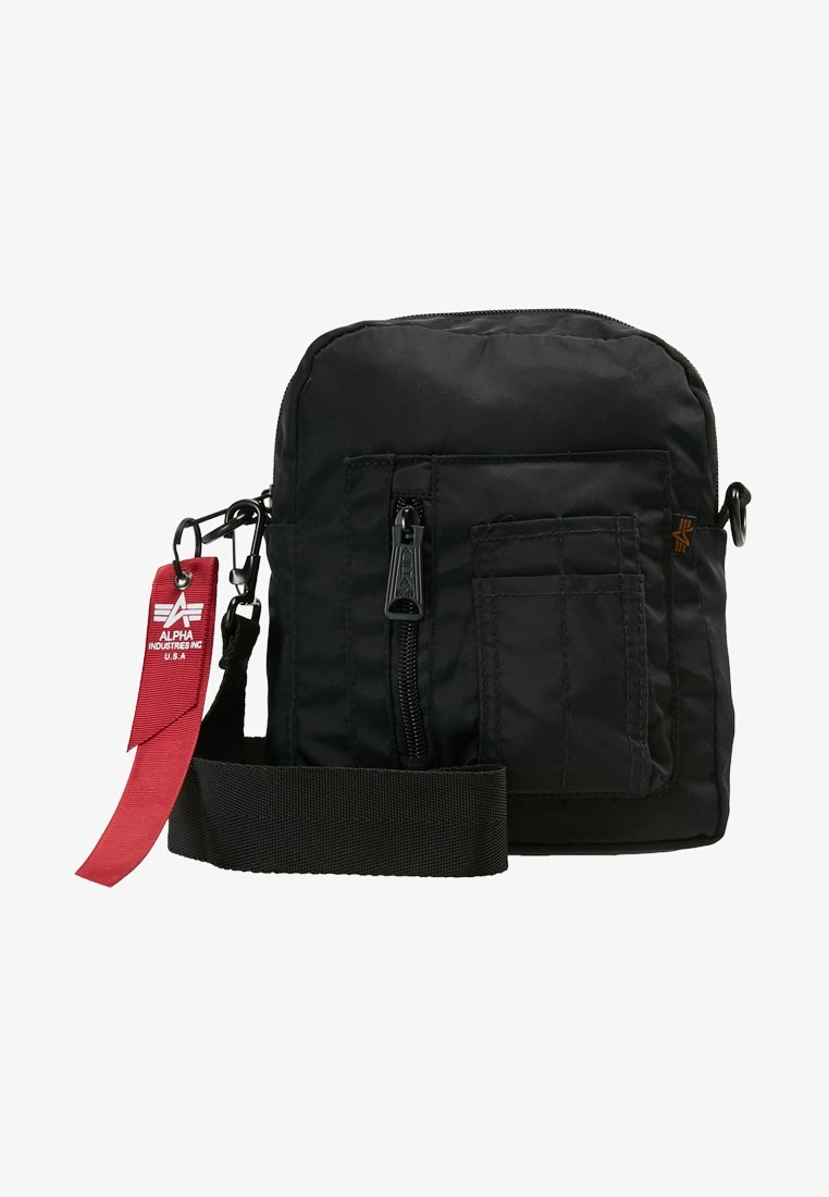 Alpha Industries CREW CARRY BAG - Torba na ramię - czarna