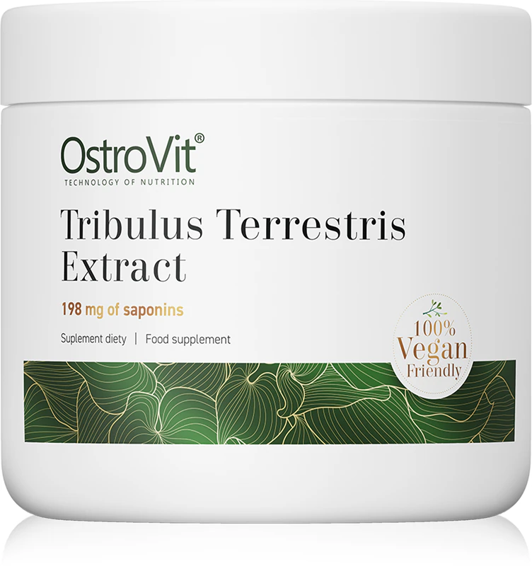 Výživový doplnok OstroVit Tribulus Terrestris Extract v prášku na podporu tréningového výkonu