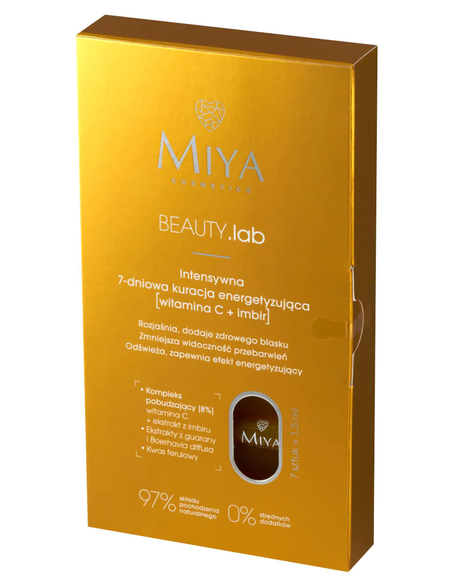 Miya Beauty.Lab Intensywna 7-Dniowa Kuracja Energetyzująca [Witamina C + Imbir] 8%