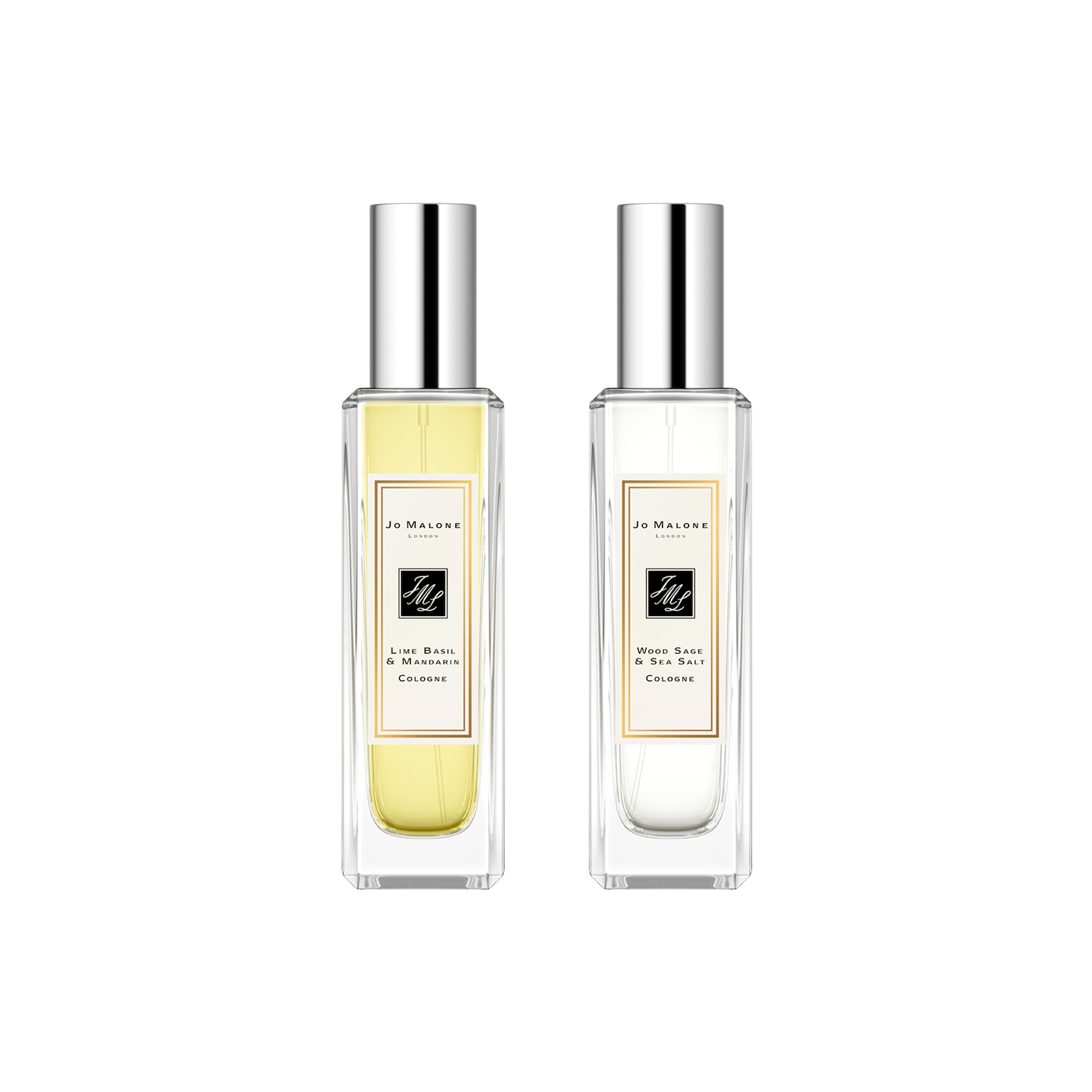 Lime Bazsalikom és Mandarin + Fa Zsálya és Tengeri Só Kölni Illatpárosítás Duó 2 x 30 ml - Jo Malone London