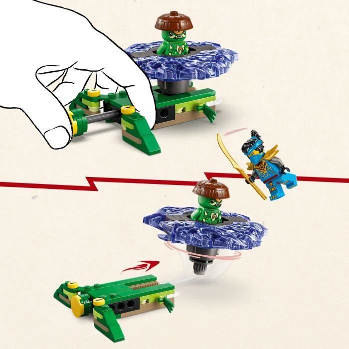 LEGO NINJAGO 71849 Nya contra el giro del monstruo mutante - Set de construcción para mayores de 6 años