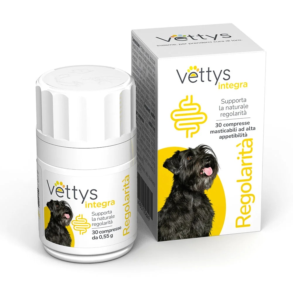 VETTYS Vettys Integra Regolarita' Cane 30 comprimidos Flora intestinal do cão