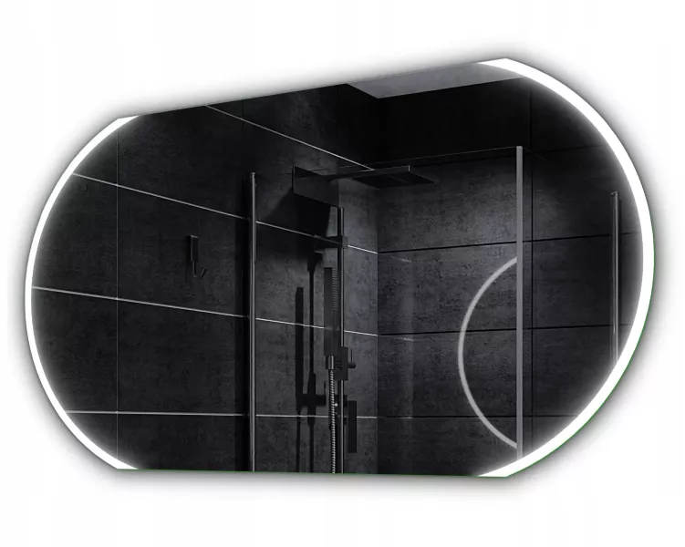 Lustro Podświetlane Led Baltimore - 80Cm, 50Cm