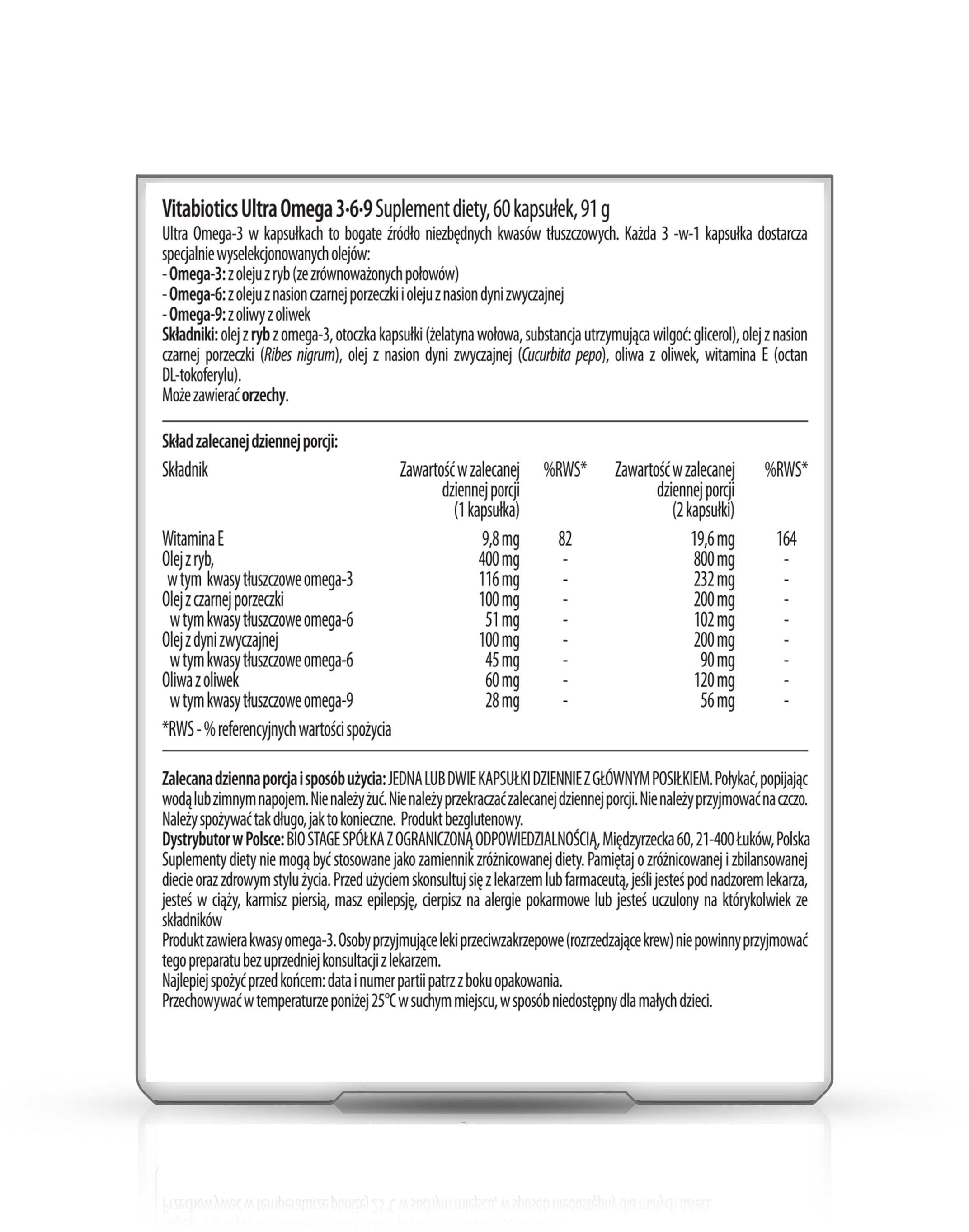 Vitabiotics Ultra Omega 3·6·9