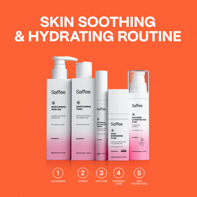 Saffee SensiDerm Tägliche Energie-Fluid für trockene Haut