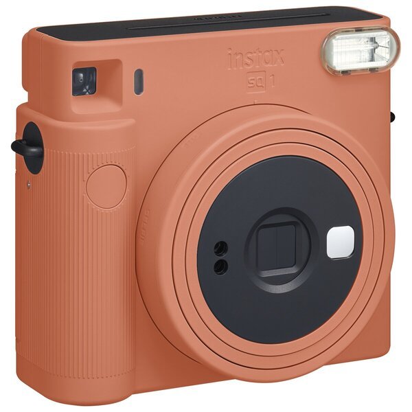 „Fujifilm Instax Square SQ1“ terakotos spalvos fotoaparatas