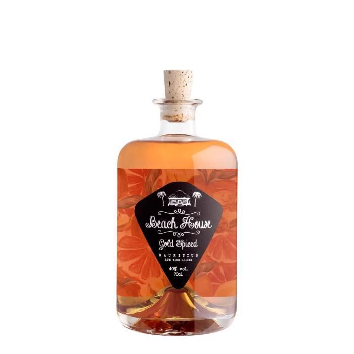Ron especiado Beach House Spice Gold - Ron especiado - Mauricio - 40% vol. - 70 cl
