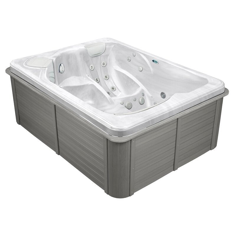 Thermospas 3 személyes, 35 személyes, téglalap alakú, akril pezsgőfürdő ózonfejlesztővel