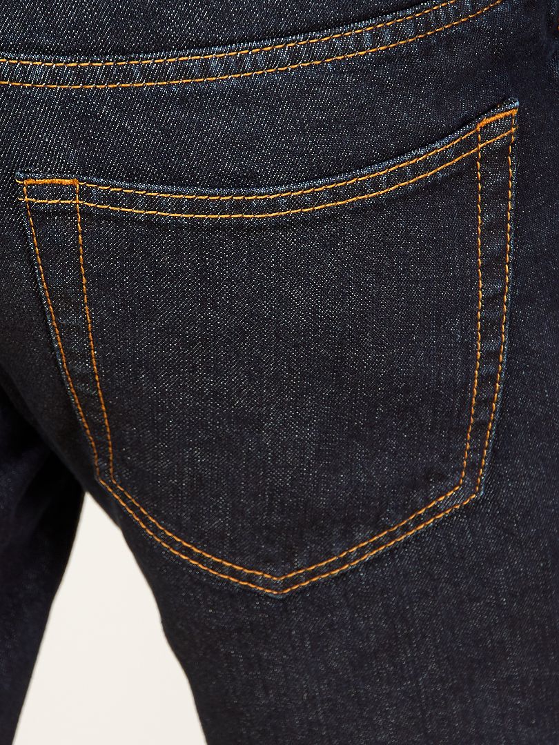 Calça jeans raw de corte regular - brut