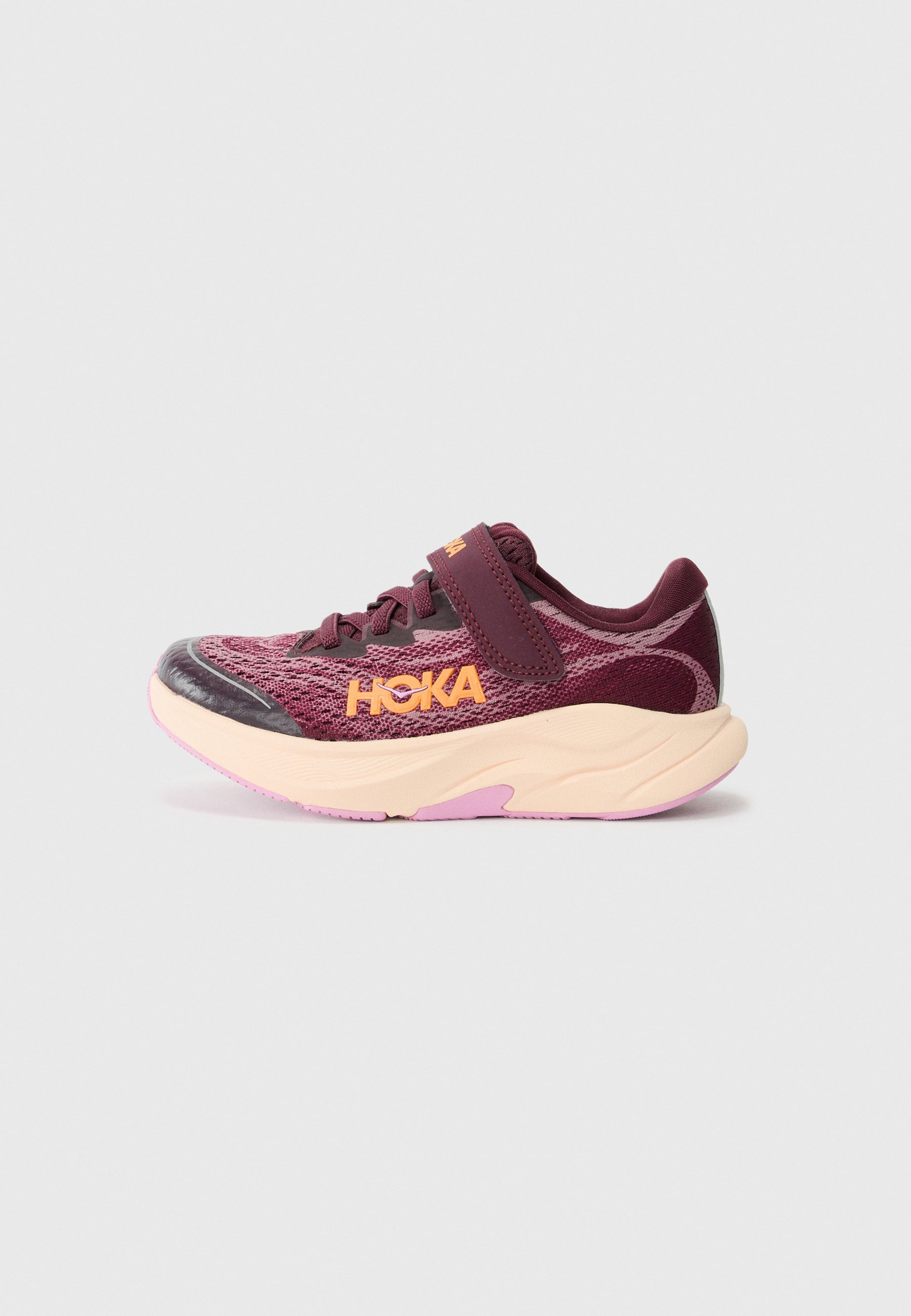 HOKA RINCON 4 LITTLE UNISEX - Běžecké boty do terénu - black/classic mauve