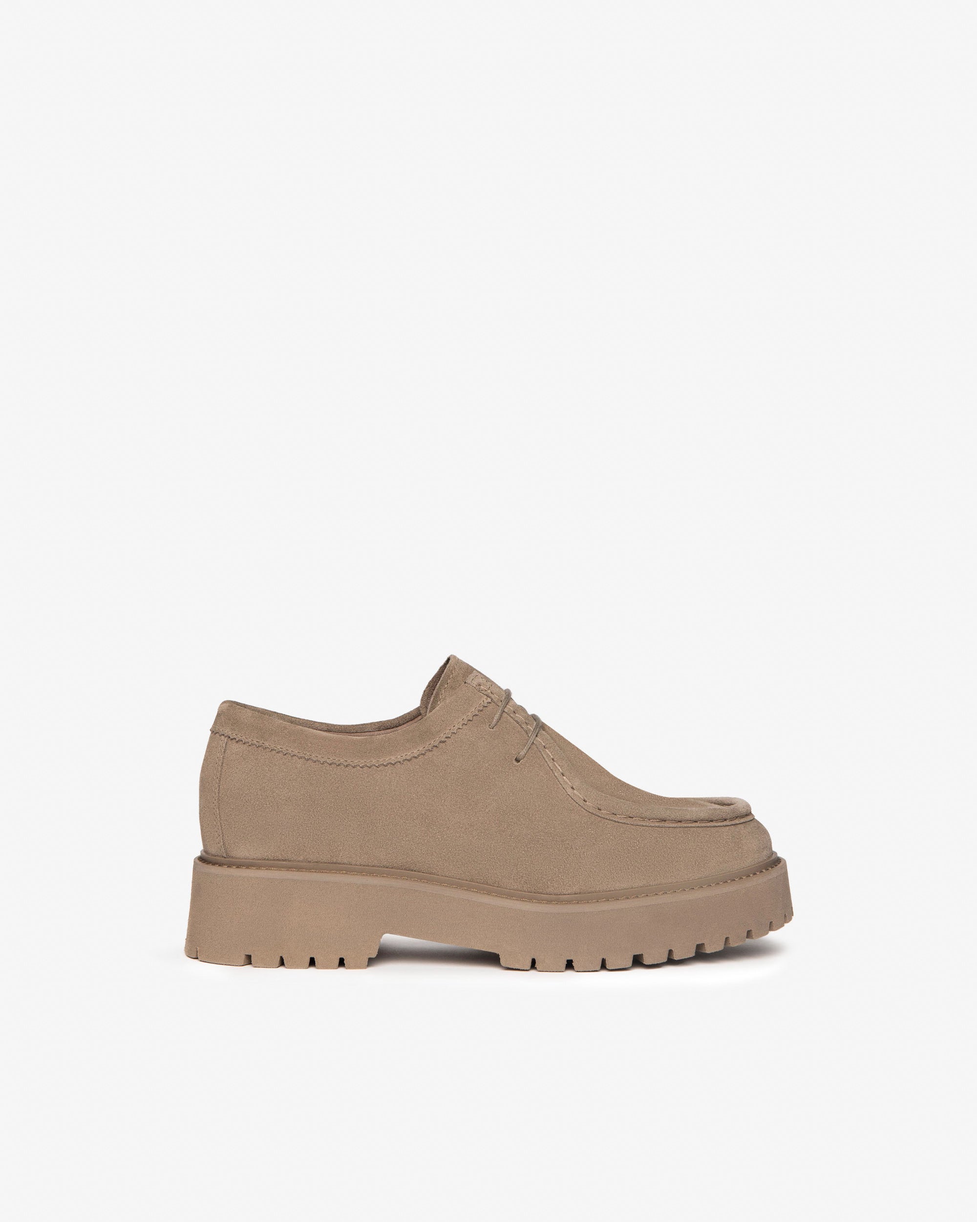  Damen-Schnürschuhe aus Wildleder