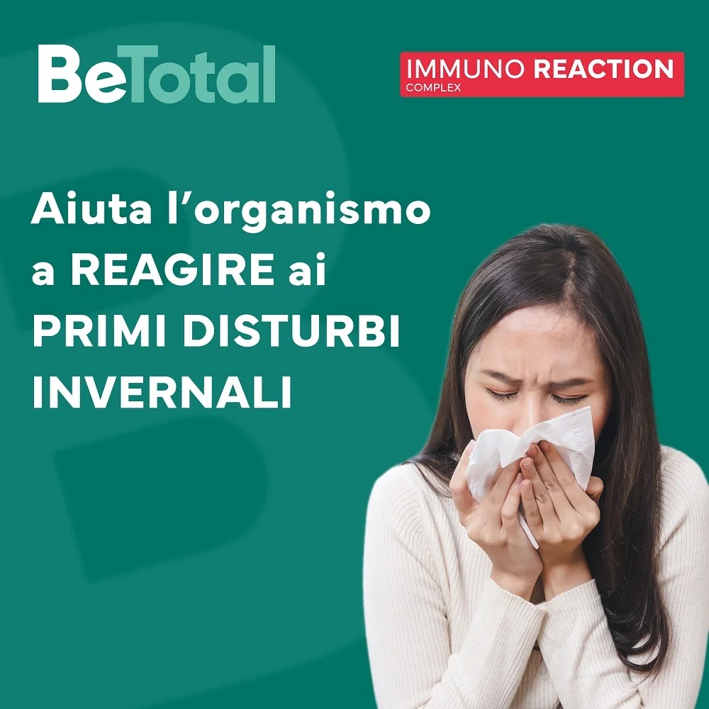 BE-TOTAL Be-Total Immuno Reaction 8 flacons Complément alimentaire Défense immunitaire Vitamine C