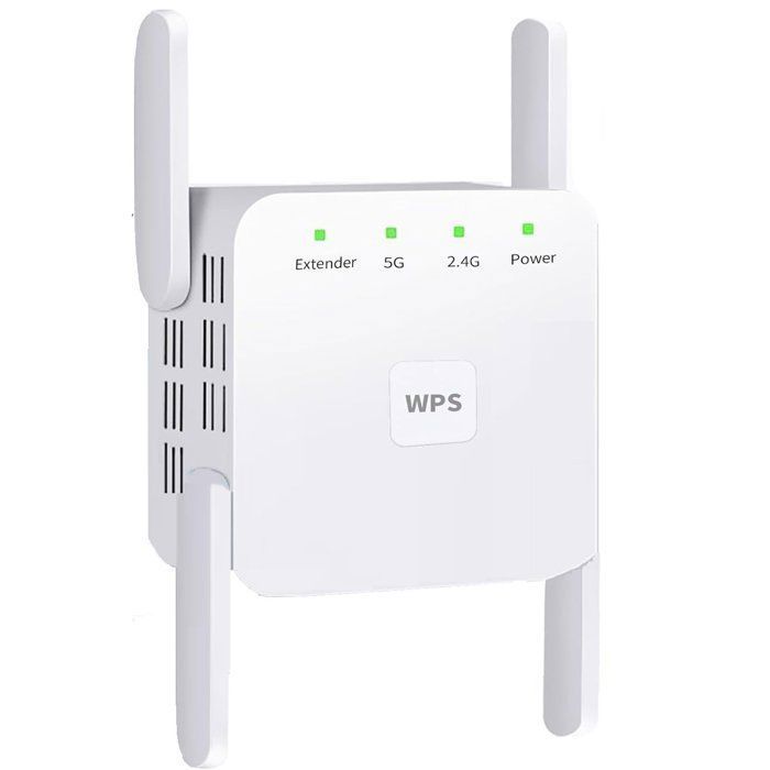 Repetidor Wi-Fi Kingcenton AC1200Mbps - C1208 - Banda Dupla 2,4 GHz/5,8 GHz - WPS