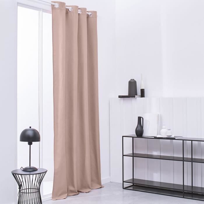 Cortina aislante TODAY Rosa 140x240 cm
