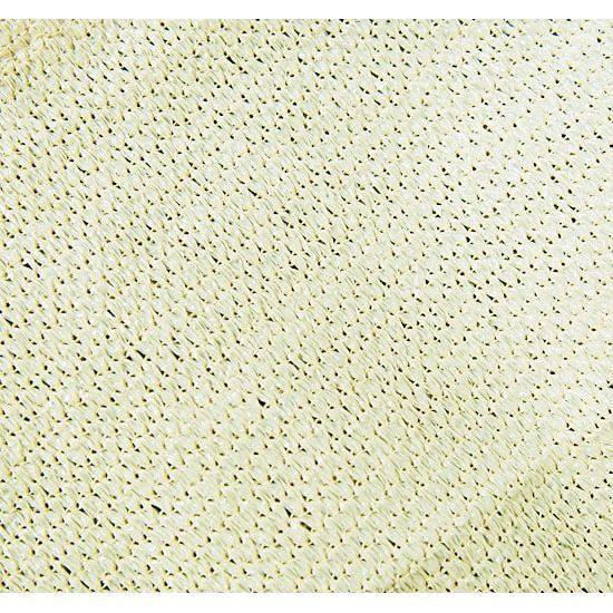 Vela de sombra rectangular - HOMCOM - 4 x 6 m - Blanco - Crema - Protección UV