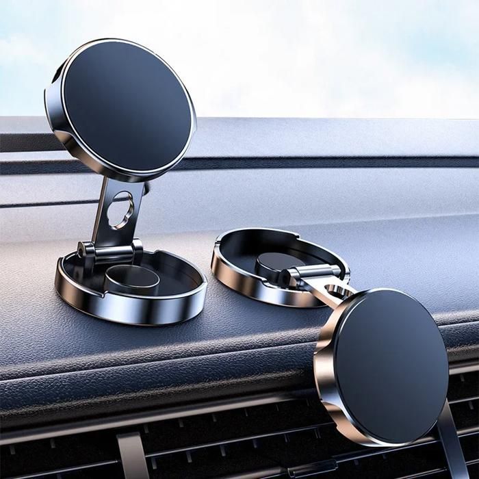 Support de téléphone magnétique pour voiture, aimant puissant, Support GPS pour IPhone 14 13 12 Pro X Xiaomi Samsung LG Blac