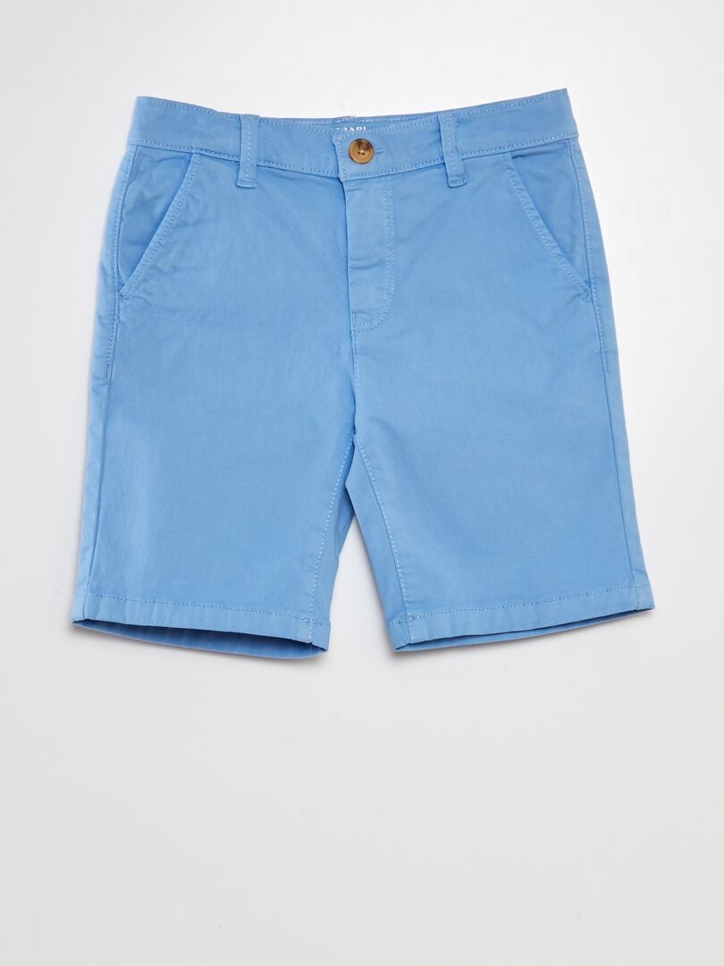 Pantalones cortos chinos - AZUL
