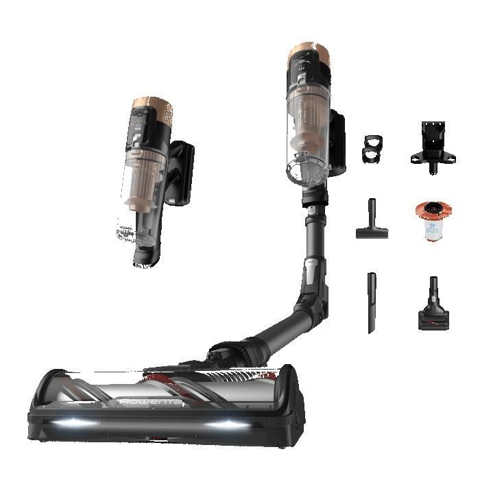 Rowenta X-Force Flex 14.80 Aspirateur balai sans fil, 240 AW, 90 min, Fabriqué en France RH9B74WO