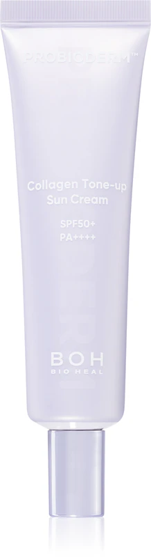 Protetor solar facial BIOHEAL BOH Probioderm Collagen Tone Up com colágeno