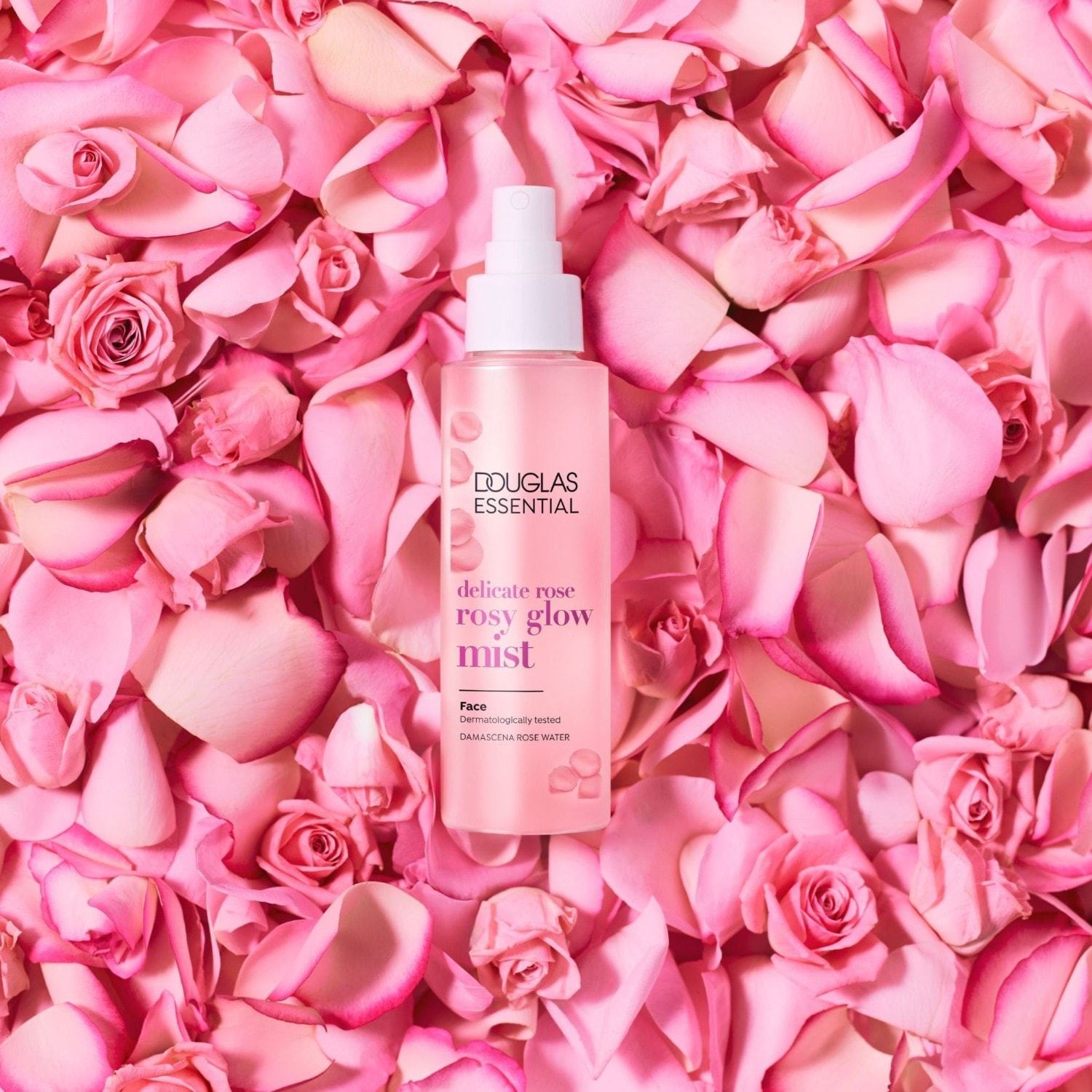 Спреј за лице Douglas Collection Essential Delicate Rose Rosy Glow Mist - 100 мл