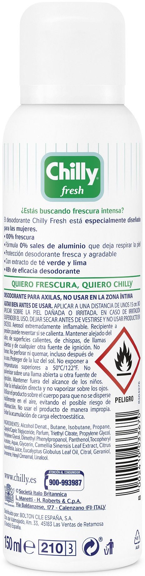 Dezodorant v spreju Fresh Dezodoranti v spreju