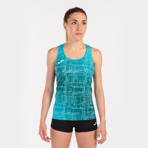 Camiseta Tirantes Joma Elite Viii Turquesa