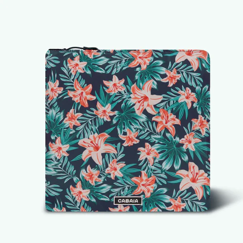 Cabaia San Petronio - Blauwe rechthoekige microvezelhanddoek