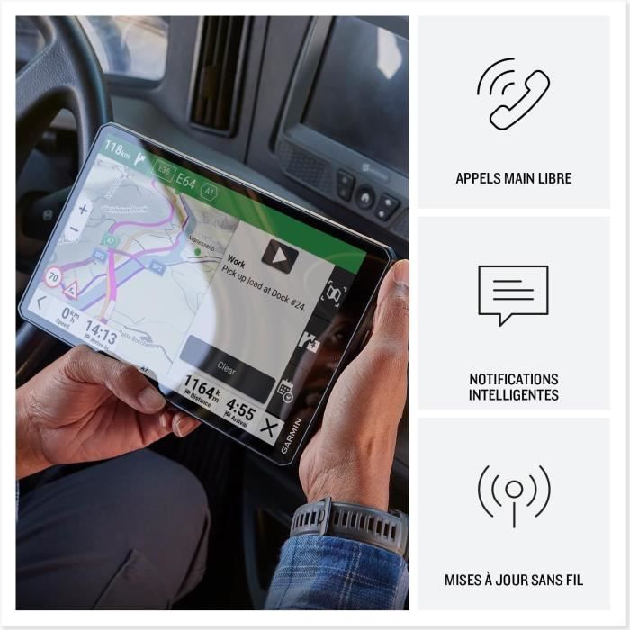 GPS para camiones - GARMIN - Dezl LGV820 - Toda Europa, comunidad dēzl