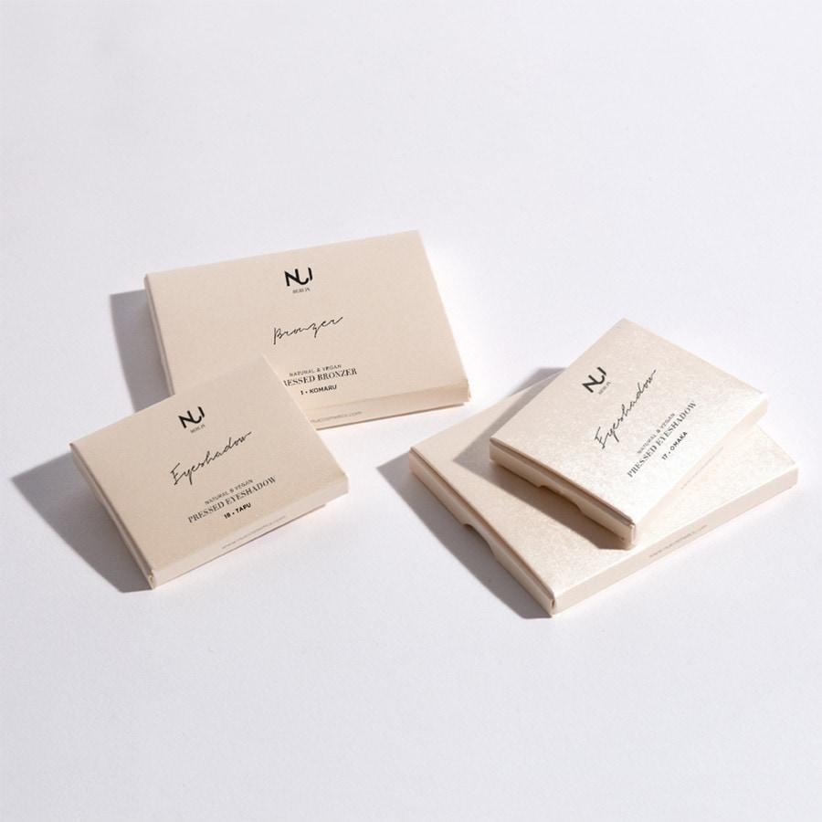 „Nui Cosmetics Lidschatten“ natūralūs presuoti akių šešėliai - 2,5 g