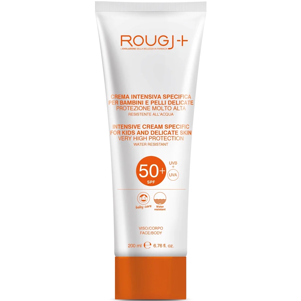 ROUGJ Solar Kindercrème SPF 50+ Tube 200 ml Hoge bescherming