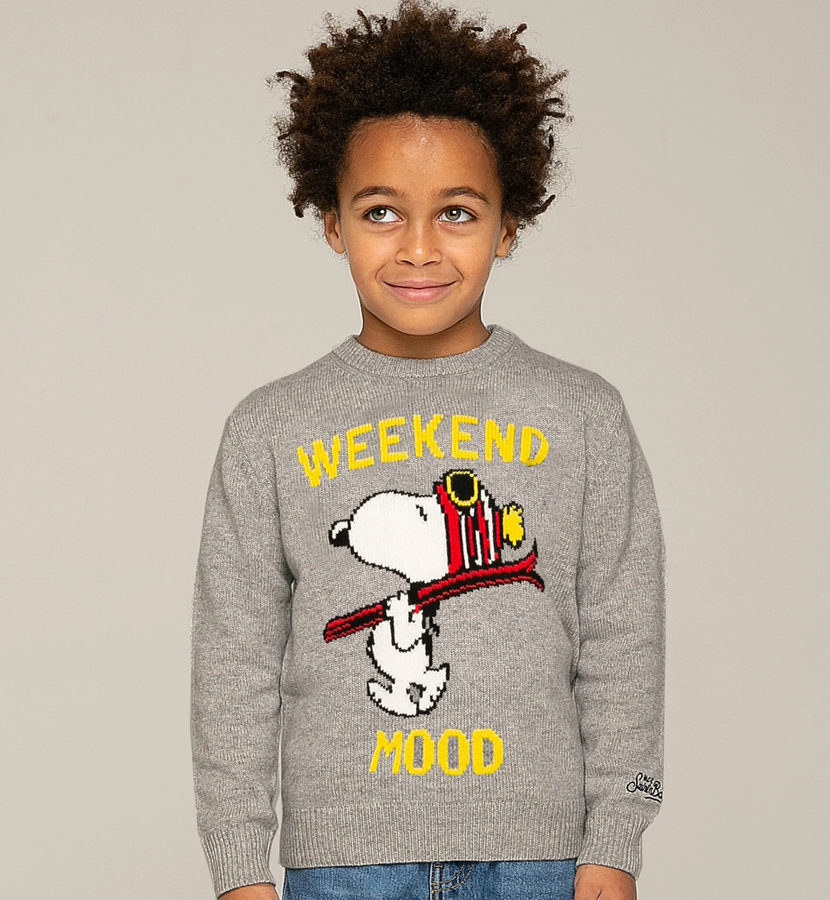 Weekend Mood Jongenstrui met Snoopy-print | Speciale editie Pea